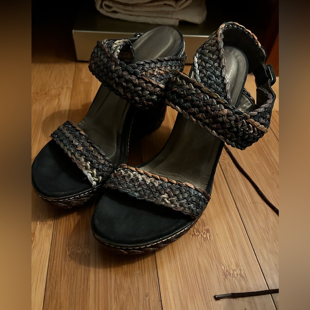 Stuart Weitzman wedge heels